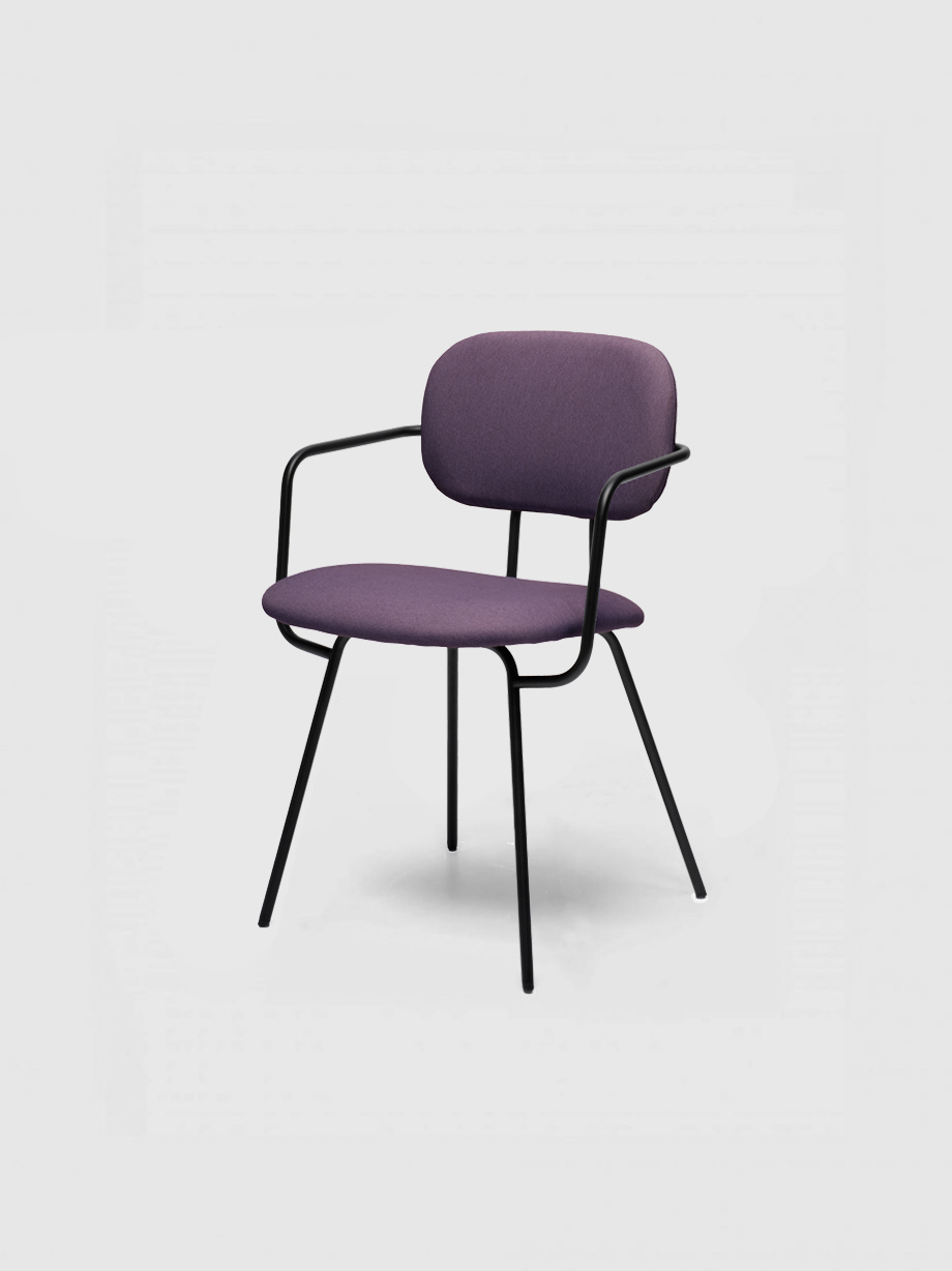 PI chair – grey background – Witha – Purple
